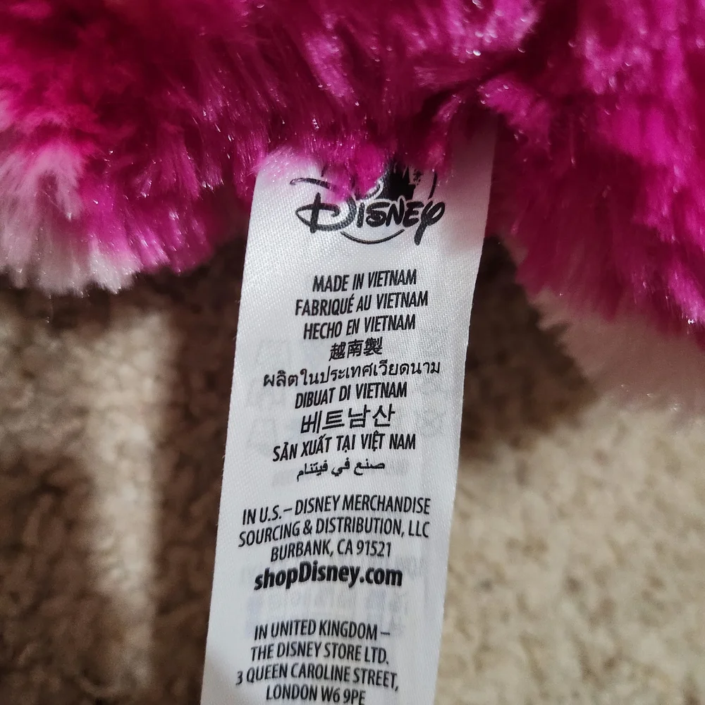 Disney Store Exclusive Alice in Wonderland‎ Cheshire Cat Plush 20